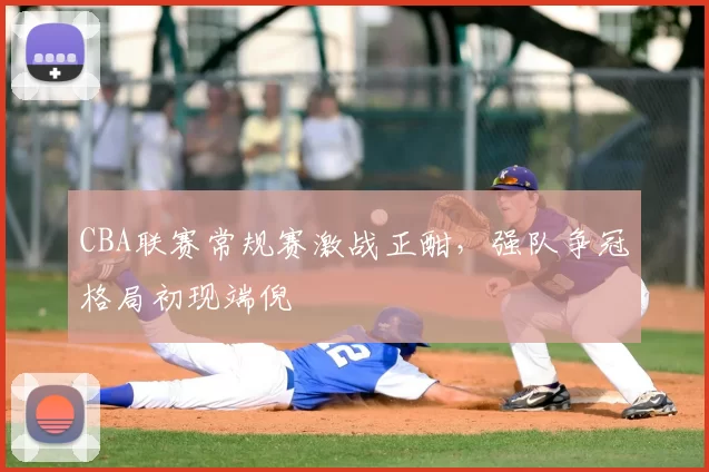 CBA联赛常规赛激战正酣，强队争冠格局初现端倪